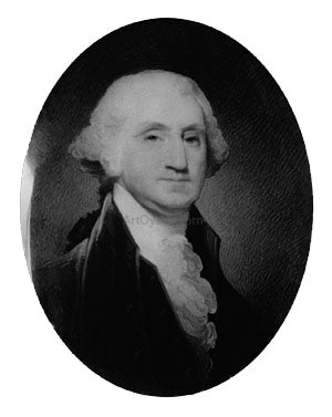 Robert Field George Washington - Canvas Print