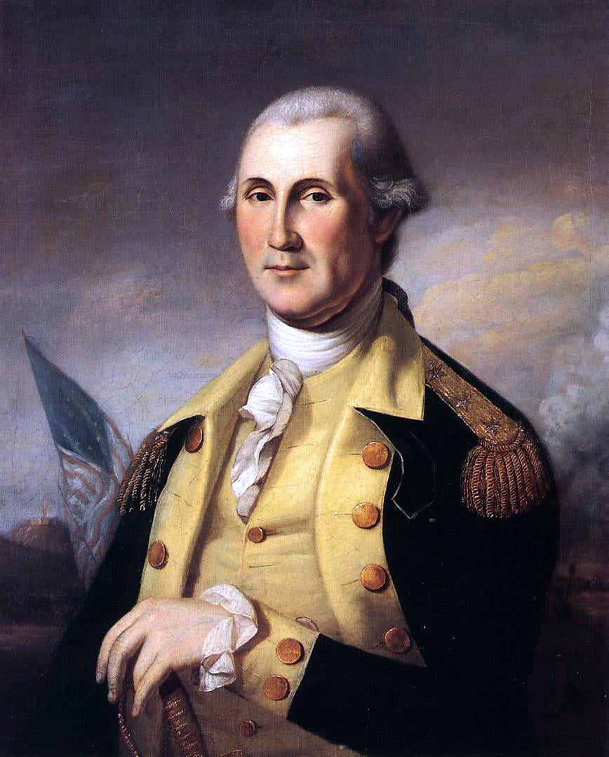 James Peale George Washington - Canvas Print