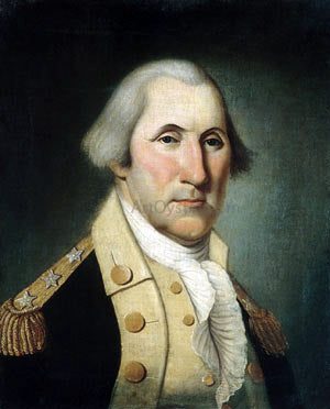 Charles Peale Polk George Washington - Canvas Print