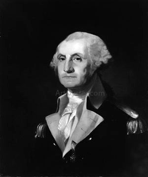 Thomas Sully George Washington - Canvas Print