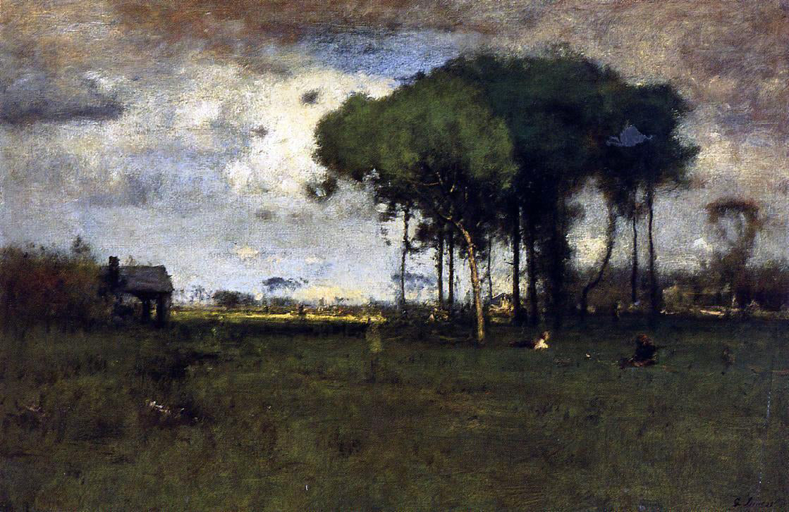 George Inness Georgia Pines - Afternoon - Canvas Print