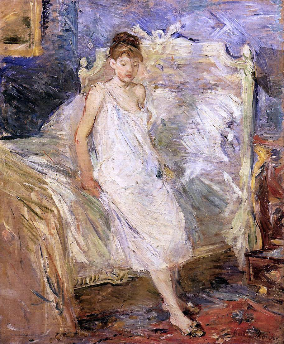 Berthe Morisot Getting Up - Canvas Print