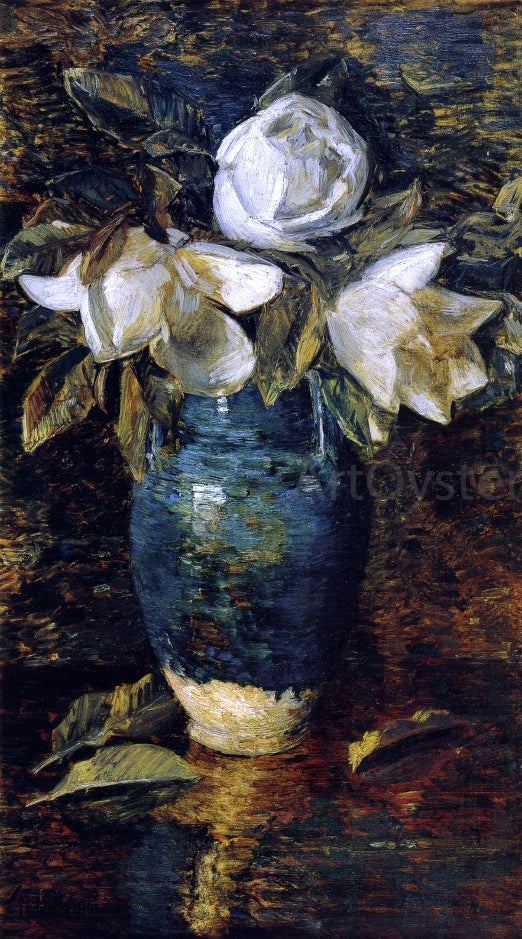 Frederick Childe Hassam Giant Magnolias - Canvas Print