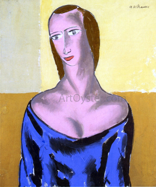 Alfred Henry Maurer Girl - Canvas Print