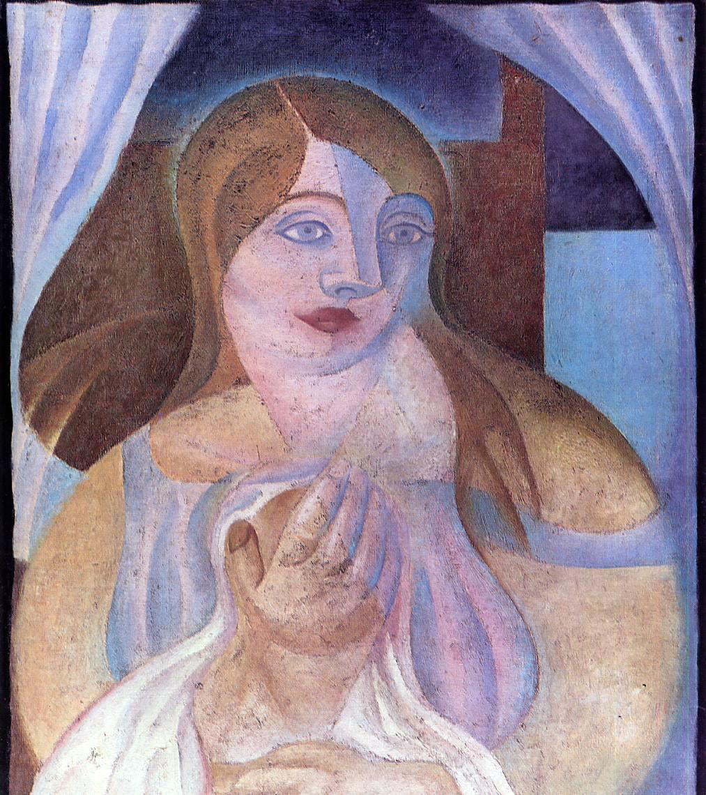 Juan Gris Girl - Canvas Print