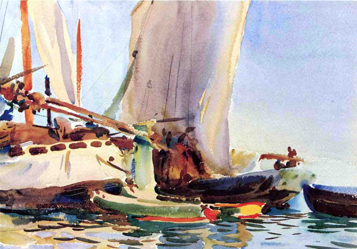 John Singer Sargent Giudecca - Canvas Print