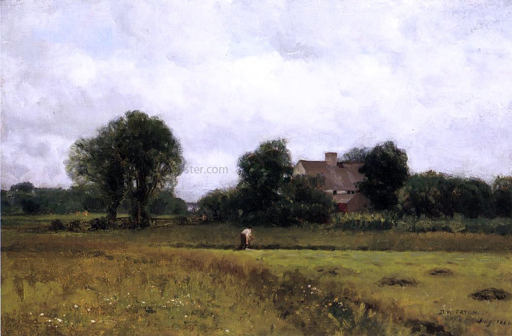 Dwight W Tryon Glastonbury Meadows - Canvas Print