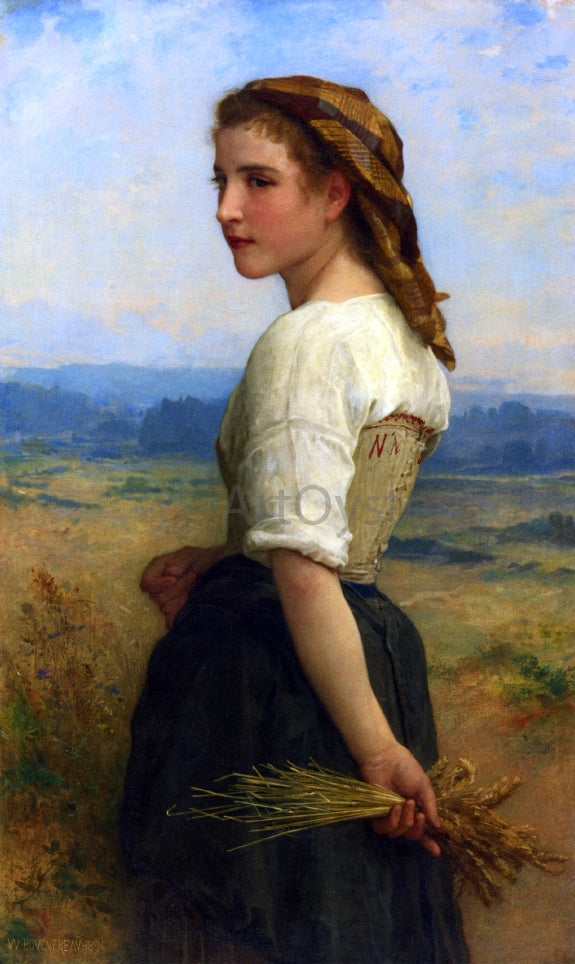 William Adolphe Bouguereau Gleaners - Canvas Print