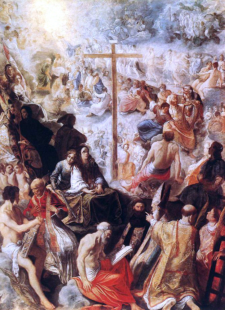 Adam Elsheimer Glorification of the Cross - Canvas Print
