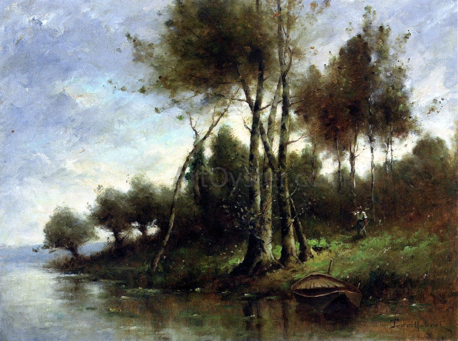Paul Desire Trouillebert Going Fishing - Canvas Print