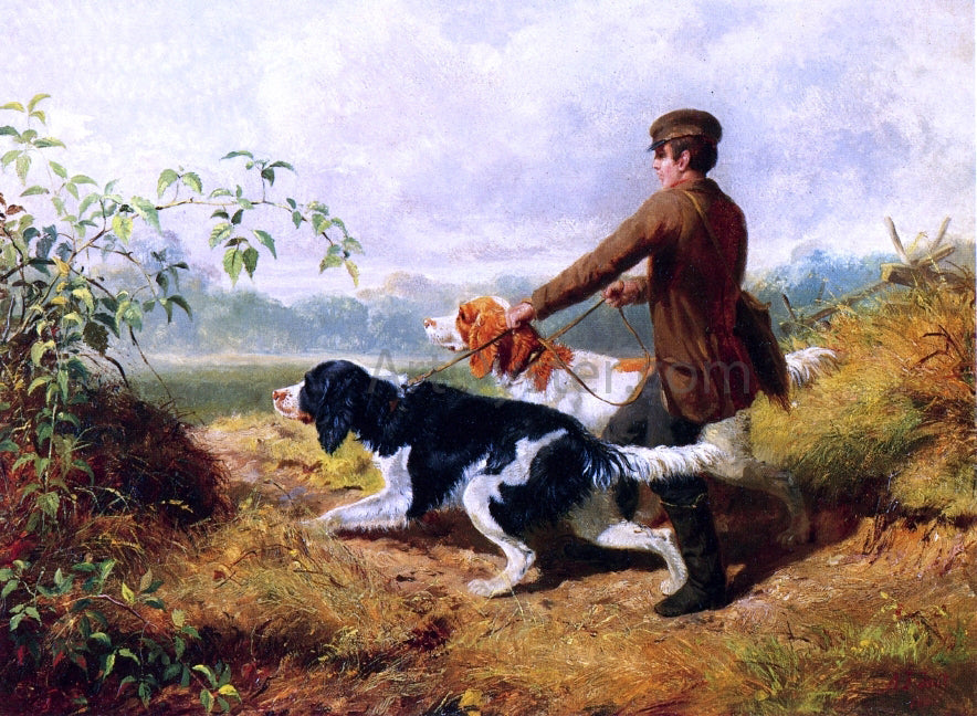 Arthur Fitzwilliam Tait Going Out - Canvas Print