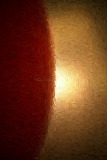 Our Original Collection Gold Curve - Canvas Print