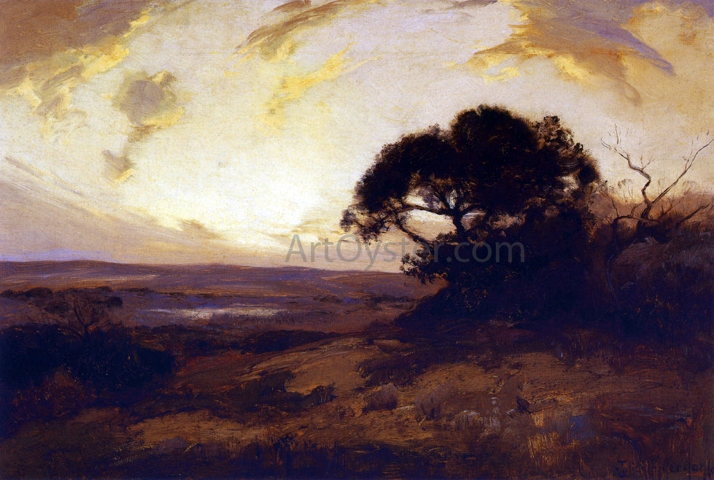 Julian Onderdonk Golden Evening, Southwest Texas - Canvas Print