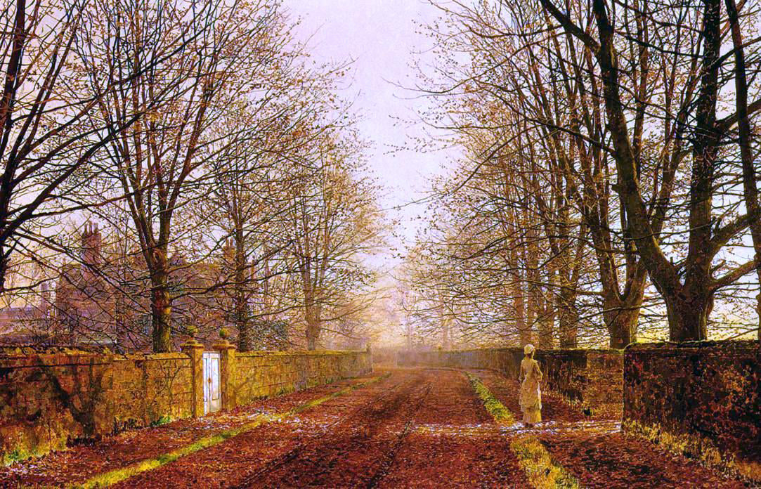 John Atkinson Grimshaw Golden Light - Canvas Print