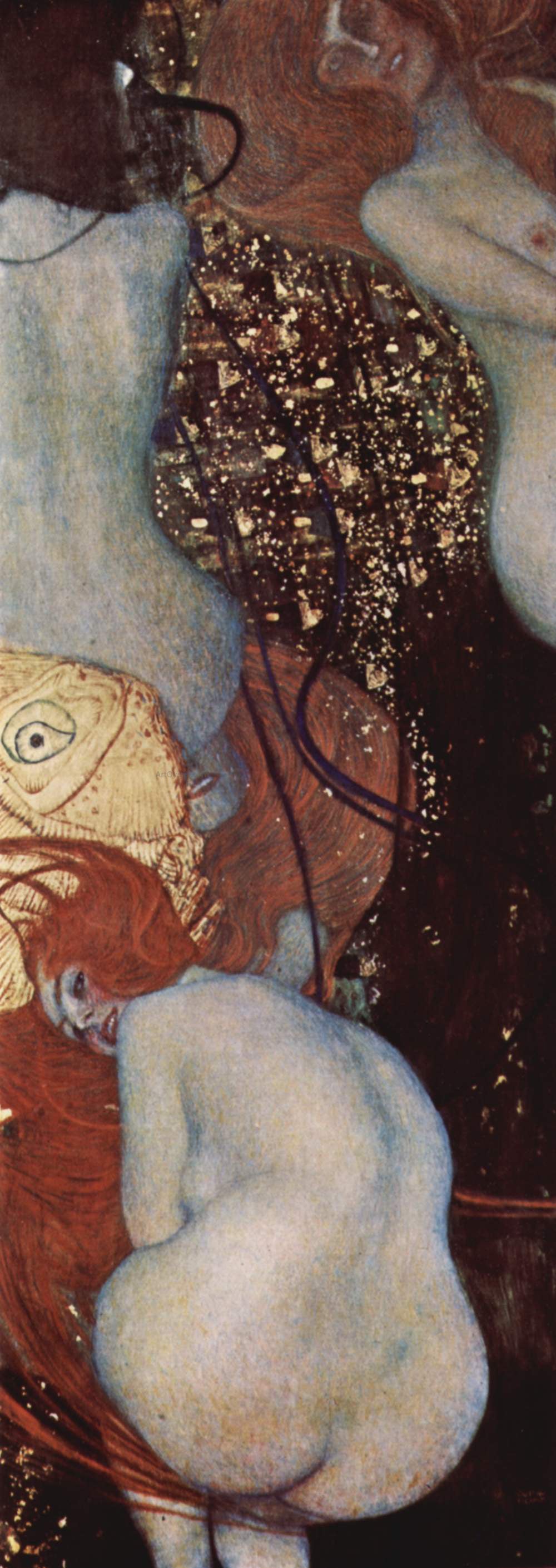 Gustav Klimt Goldfish - Canvas Print