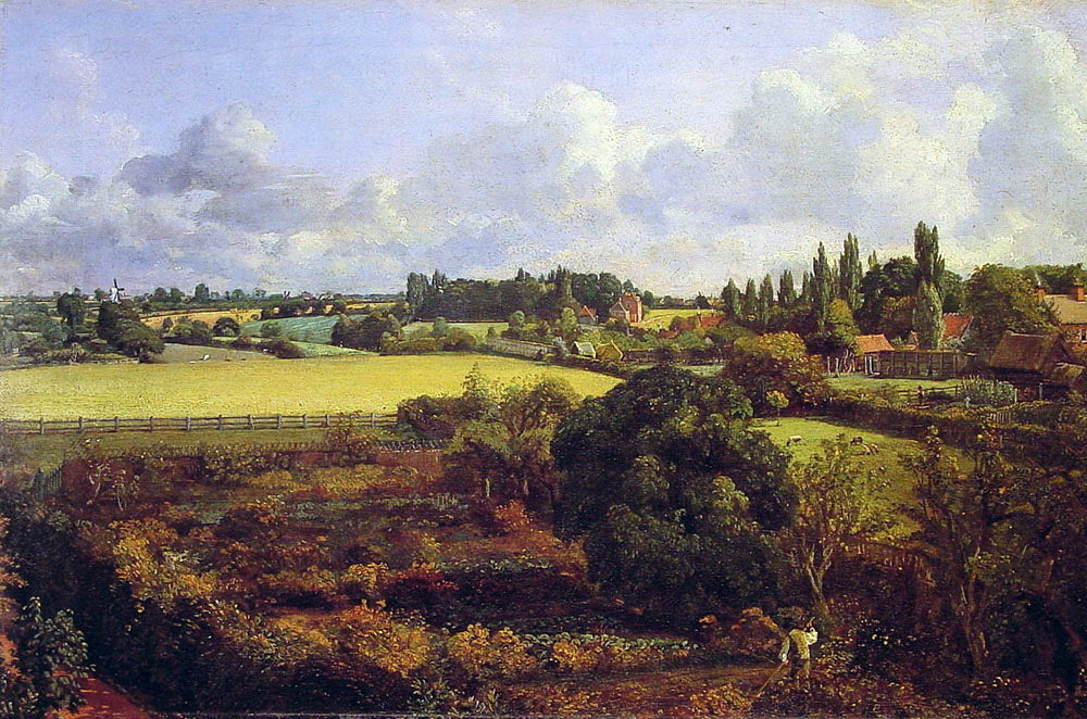 John Constable Golding Constable's Kitchen Garden - Canvas Print