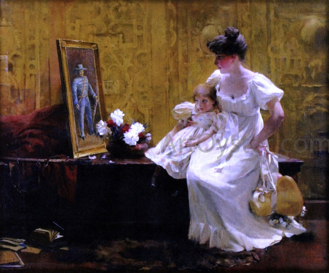 Francis Coates Jones Gone but Not Forgotten - Canvas Print