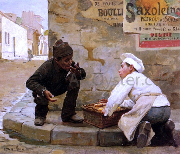 Paul-Charles Chocarne-Mureau Good Friends - Canvas Print