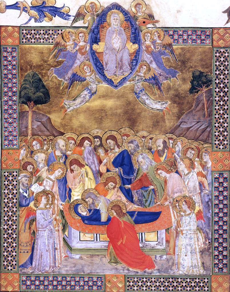 Don Silvestro Die Gherarducci Gradual from Santa Maria degli Angeli (Folio 142) - Canvas Print