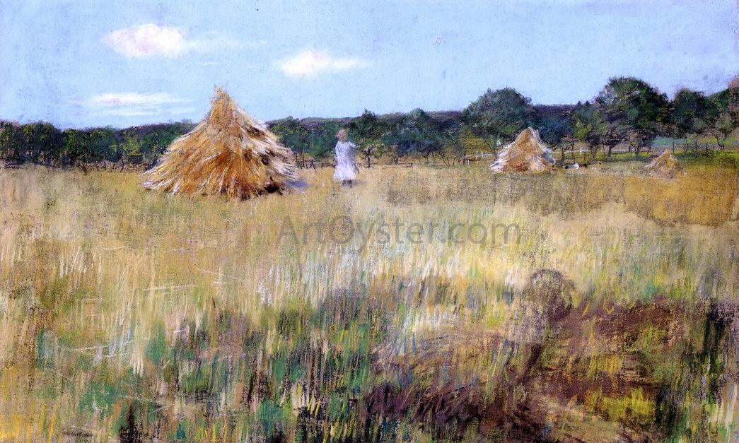 William Merritt Chase Grain Field, Shinnecock Hills - Canvas Print