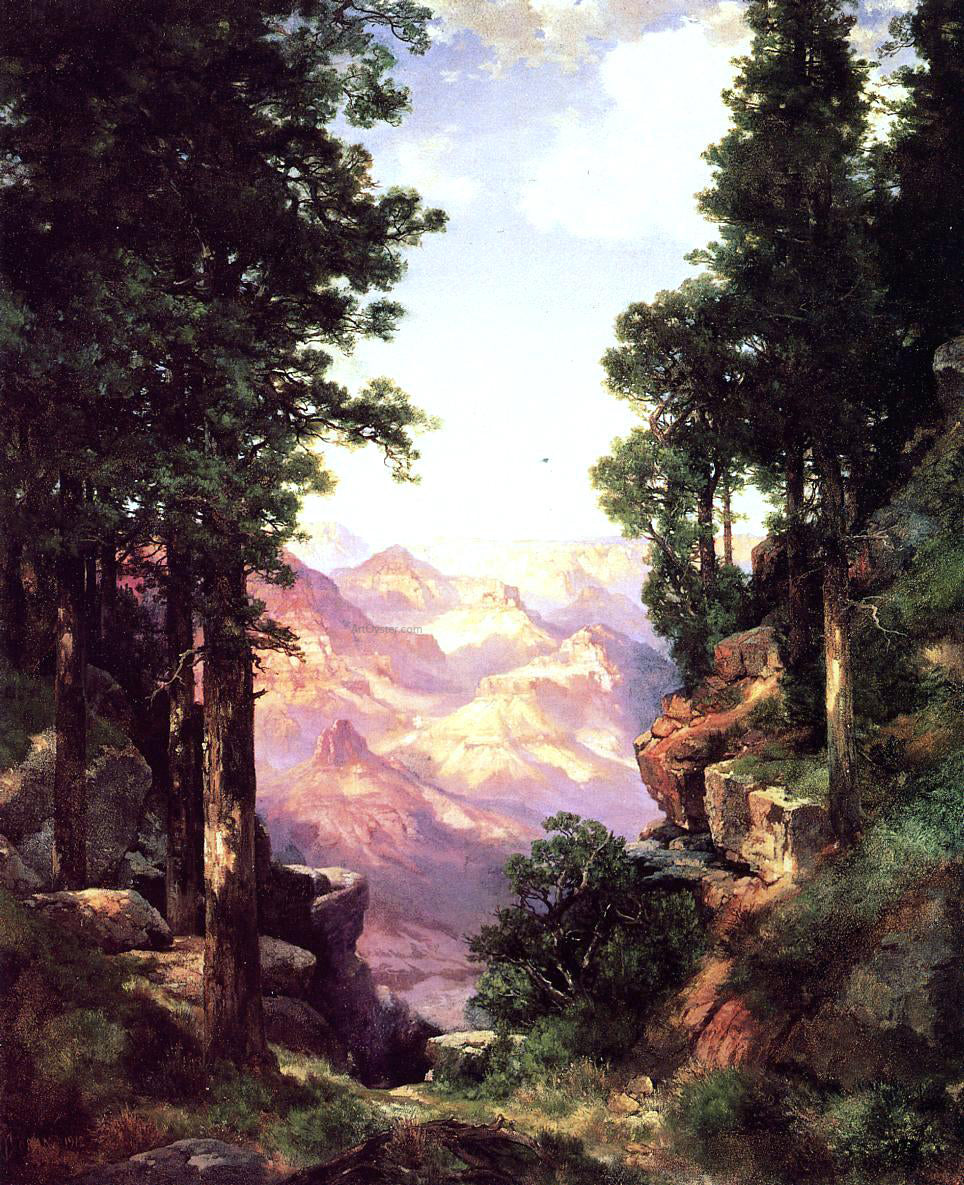 Thomas Moran Grand Canyon - Canvas Print