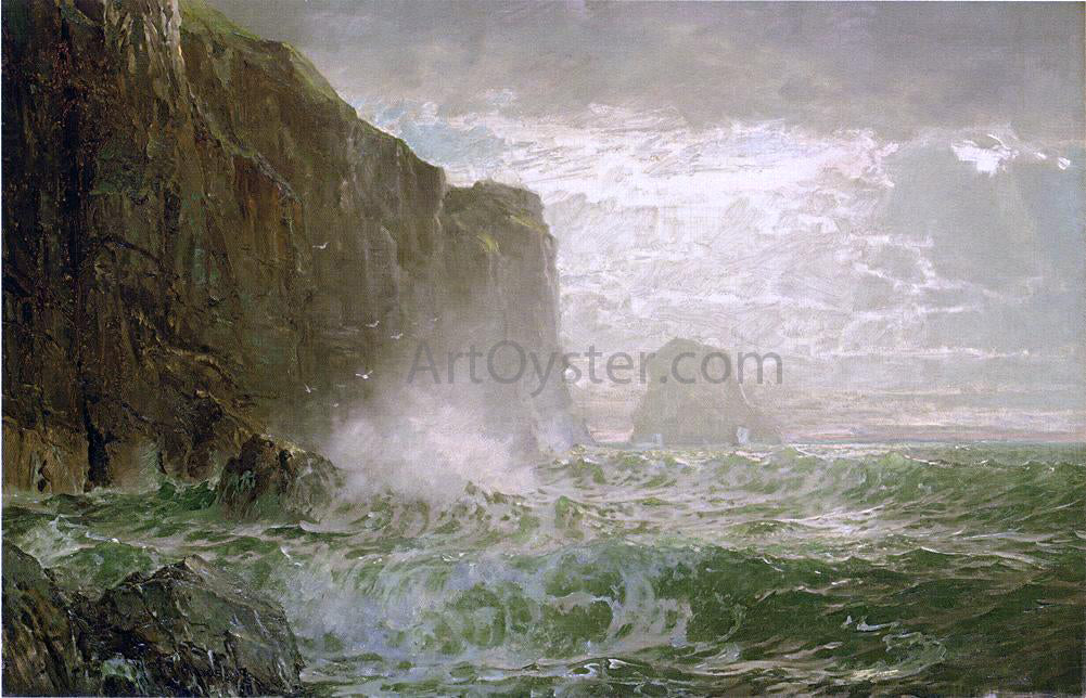 William Trost Richards Grand Manan Island - Canvas Print