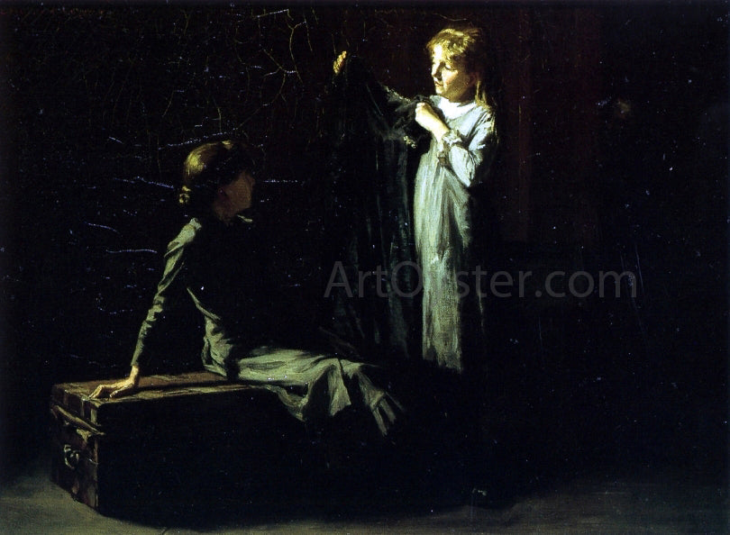 Elizabeth Rebecca Coffin Grandmother's Garret - Canvas Print