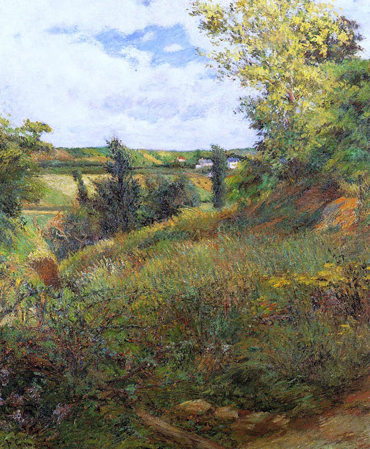 Paul Gauguin Gratte Coqs Path - Canvas Print