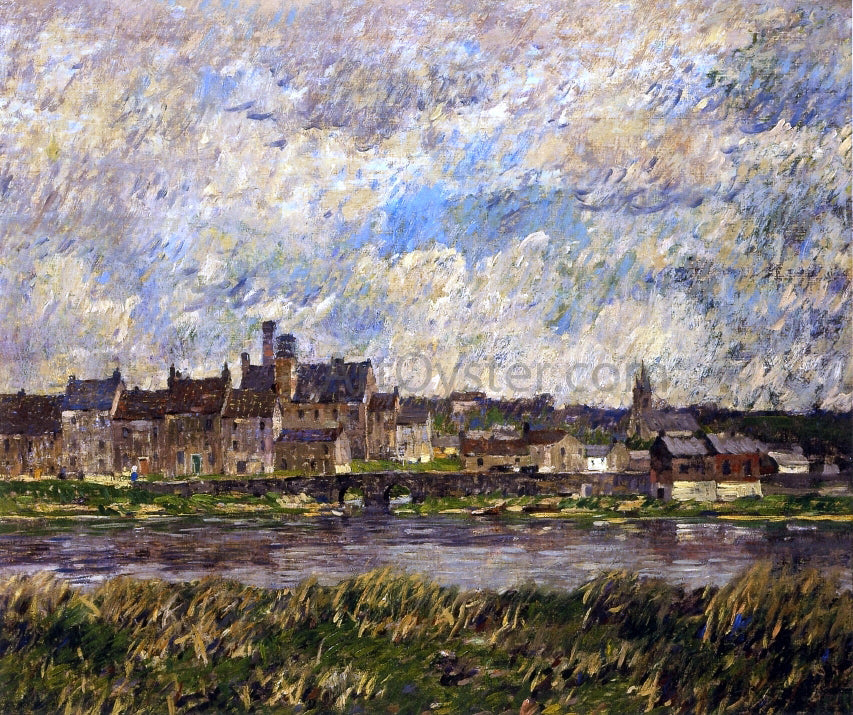 Robert Spencer Gray Day in Spring - Canvas Print