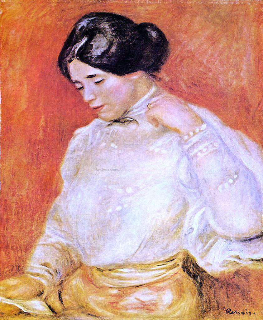 Pierre Auguste Renoir Graziella - Canvas Print