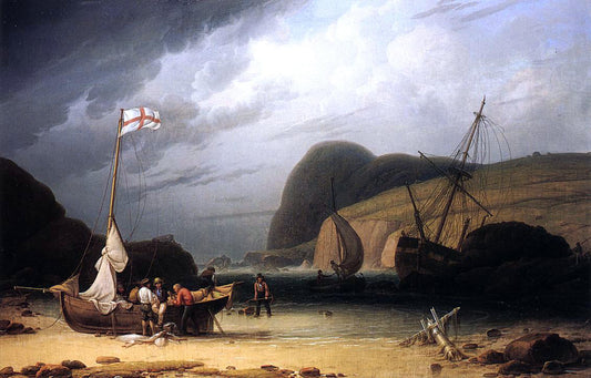 Robert Salmon Great Ormes Head, Near Liverpool - Canvas Print