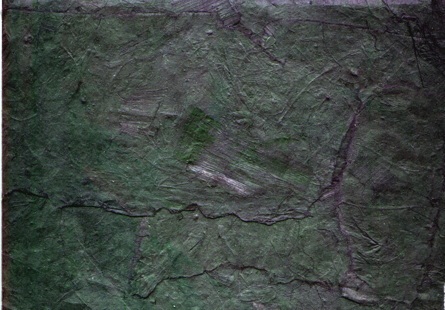 Our Original Collection Green Slate - Canvas Print