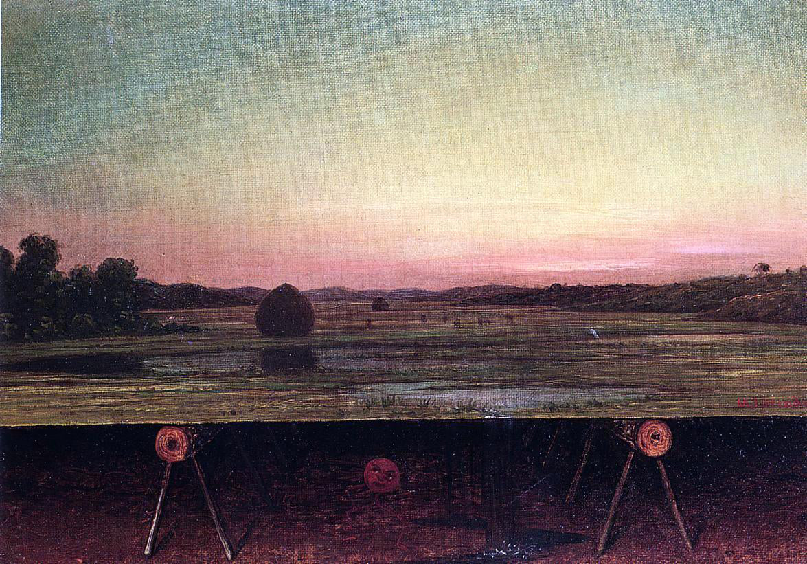 Martin Johnson Heade Gremlins in the Studio, II - Canvas Print