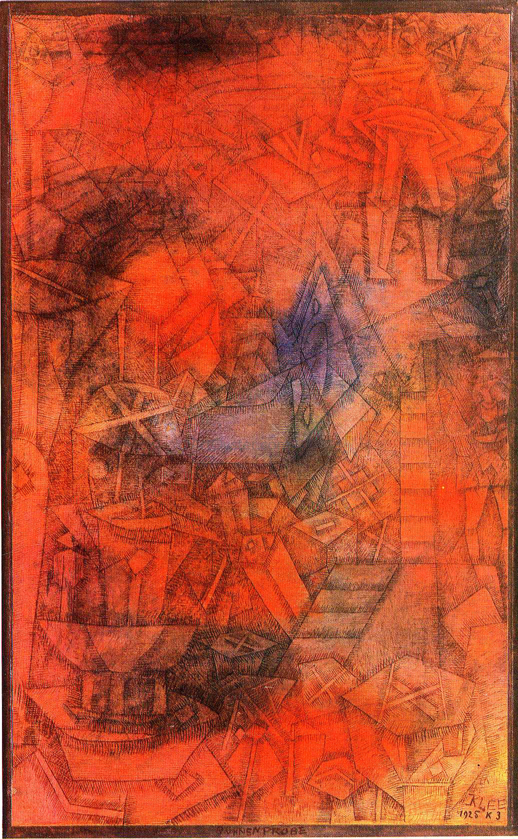 Paul Klee Groynes - Canvas Print