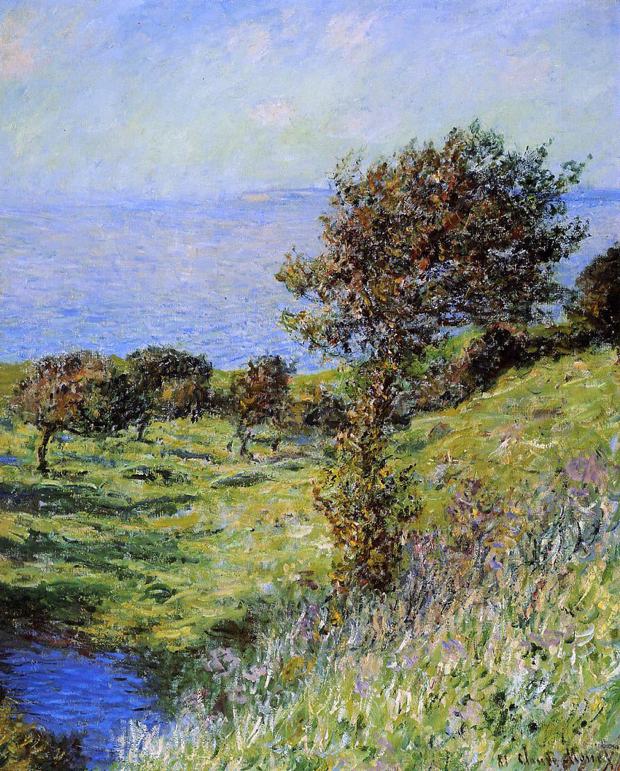 Claude Oscar Monet Gust of Wind - Canvas Print