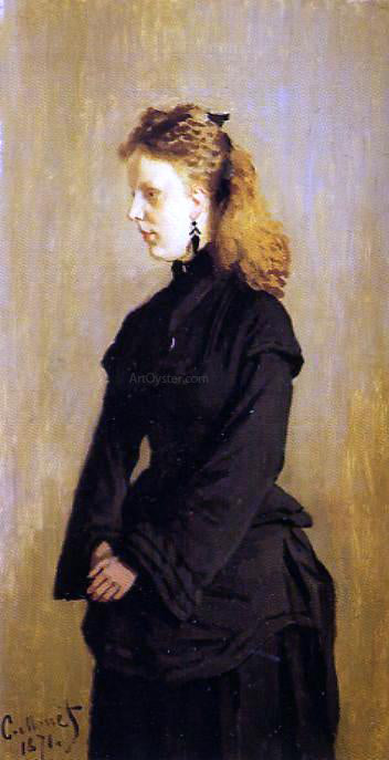Claude Oscar Monet Guurtje Van de Stadt - Canvas Print