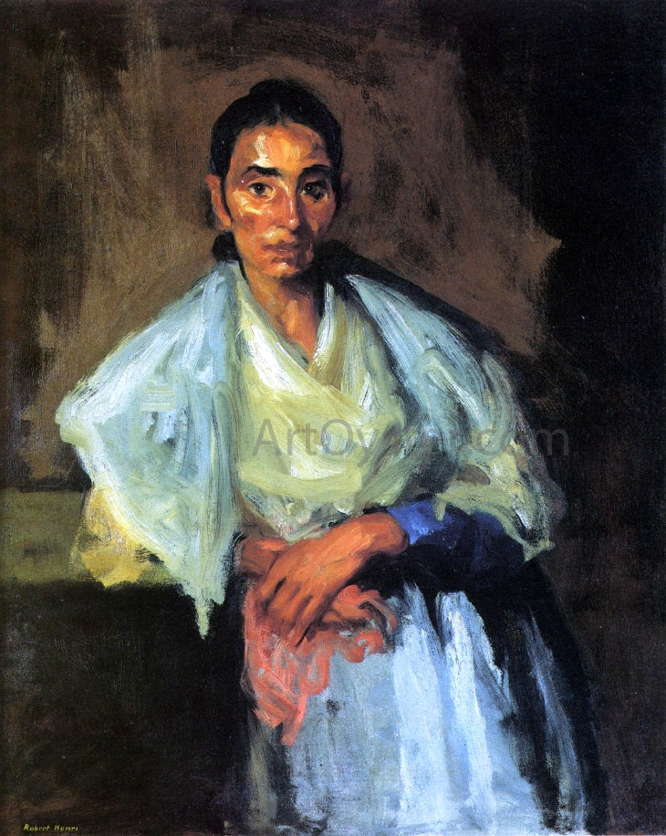 Robert Henri Gypsy - Canvas Print