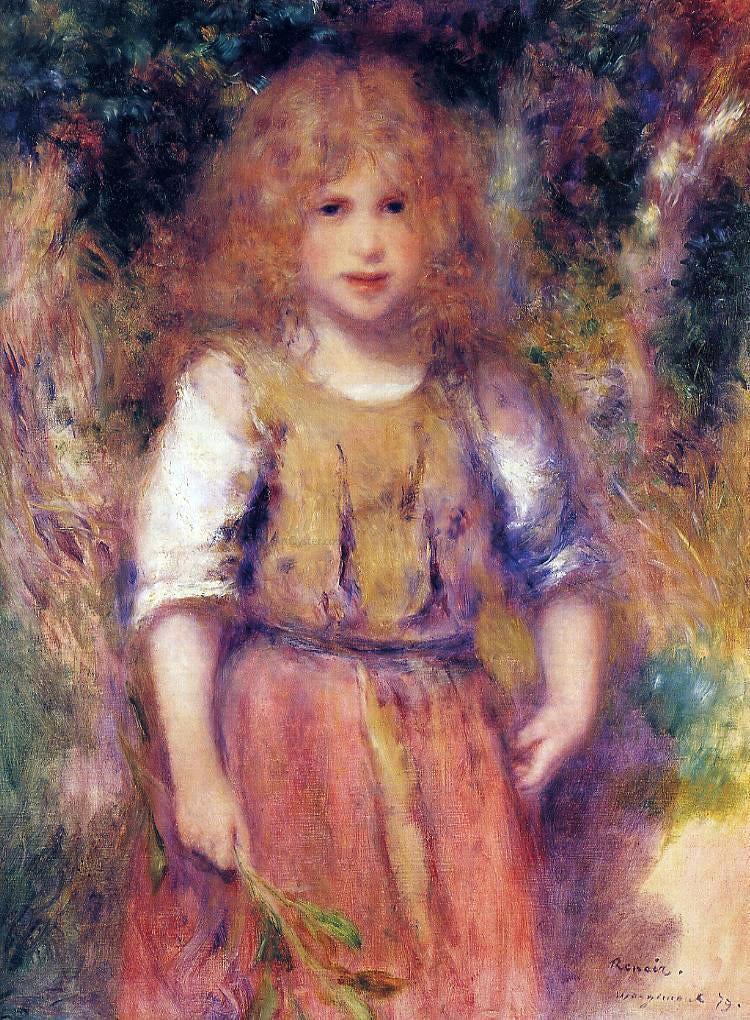 Pierre Auguste Renoir Gypsy Girl - Canvas Print