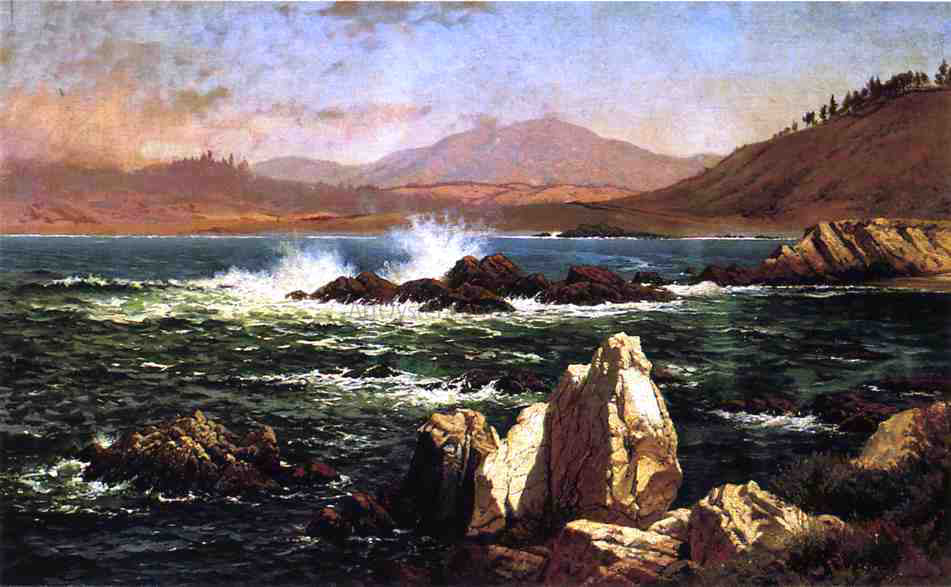 Raymond Dabb Yelland Half Moon Bay - Canvas Print