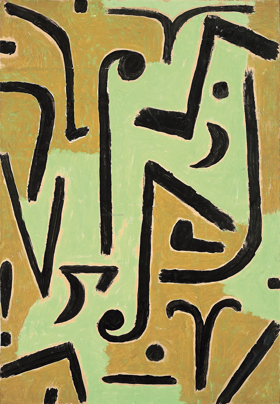 Paul Klee Halme - Canvas Print