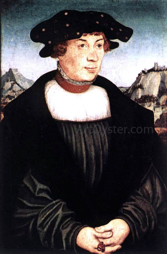 The Elder Lucas Cranach Hans Melber - Canvas Print