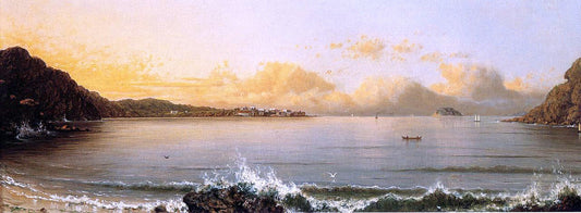 Martin Johnson Heade Harbor Scene: Rio de Janeiro - Canvas Print