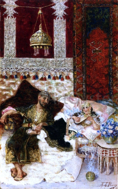 Antonio Rivas Harem Song - Canvas Print