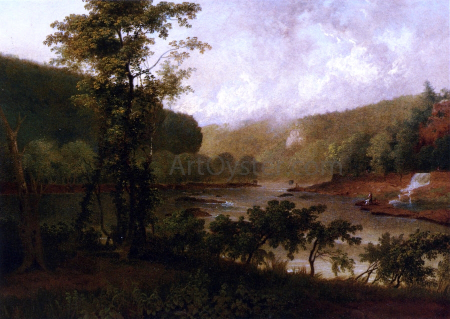 Thomas Doughty Harper's Ferry, Virginia - Canvas Print