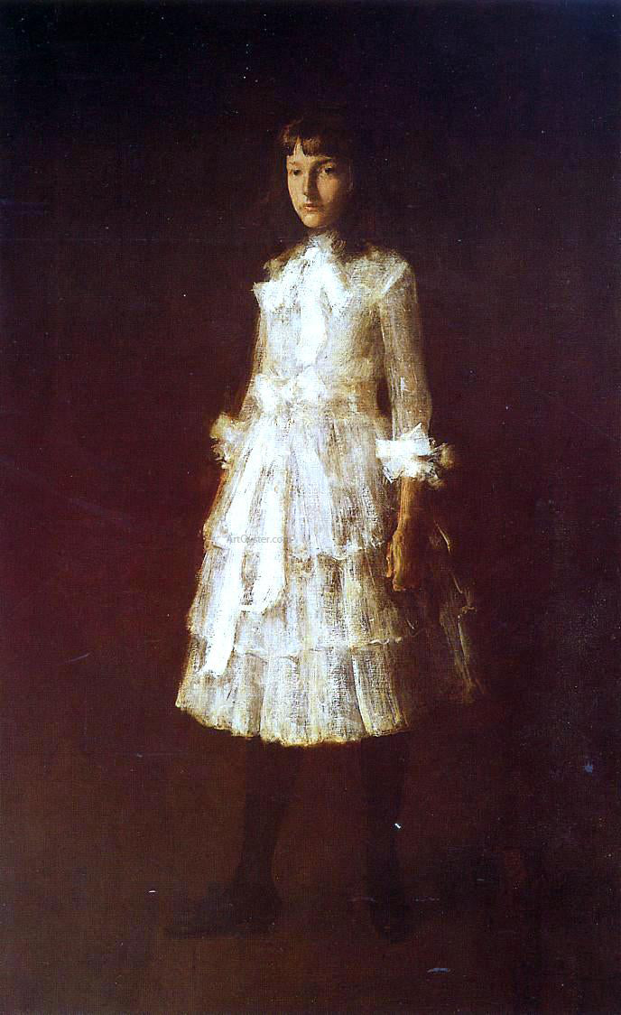 William Merritt Chase Hattie - Canvas Print