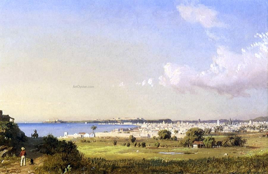 Charles De Wolf Brownell Havana Bay, Morro Castle - Canvas Print