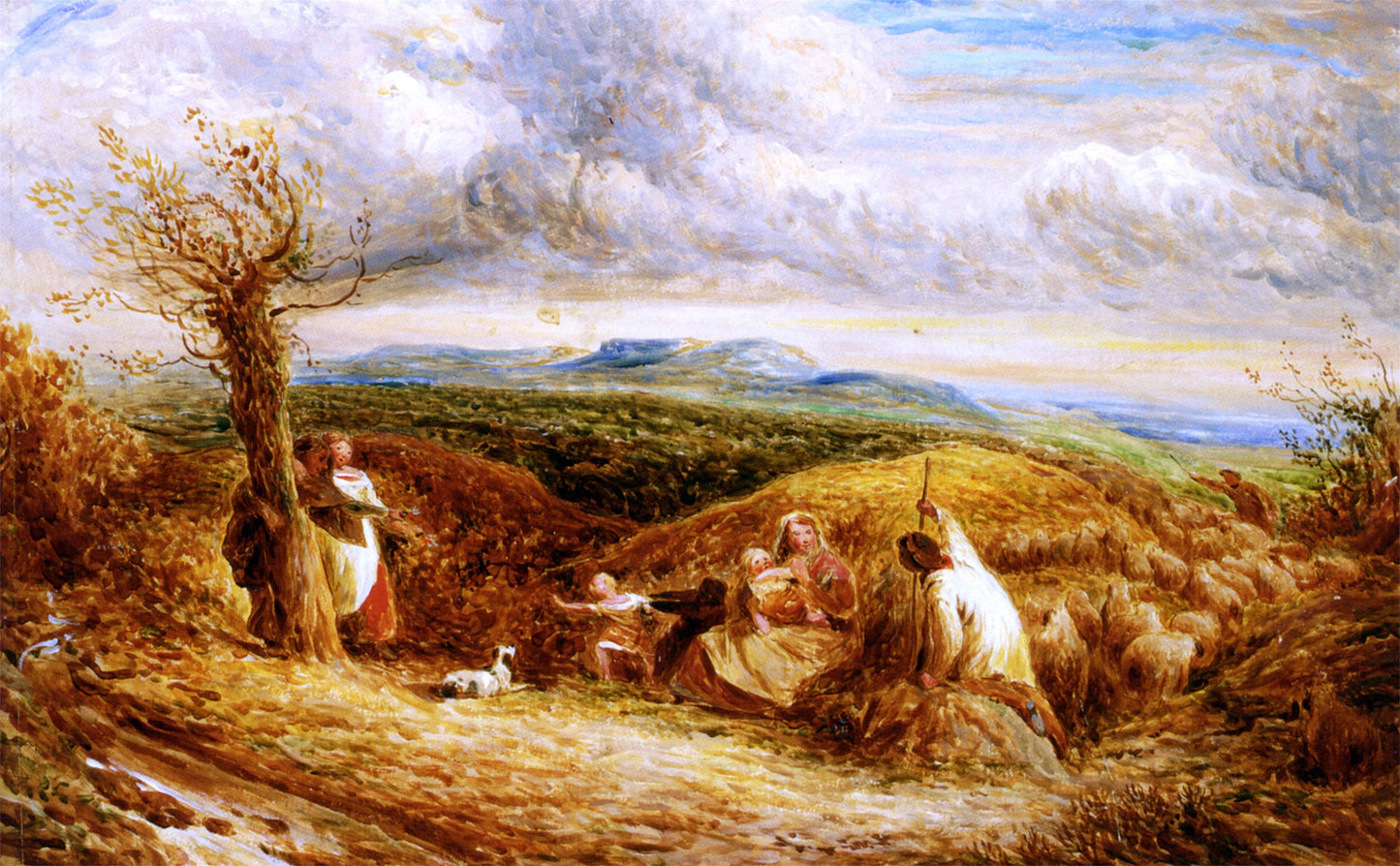John Linnell Haymakers - Canvas Print