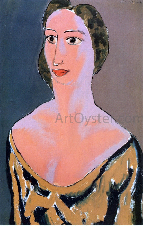 Alfred Henry Maurer Head - Canvas Print
