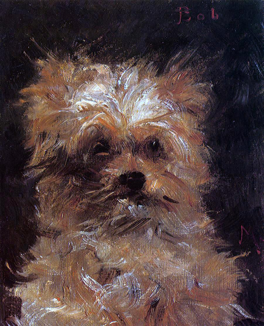Edouard Manet Head of a Dog, 'Bob' - Canvas Print