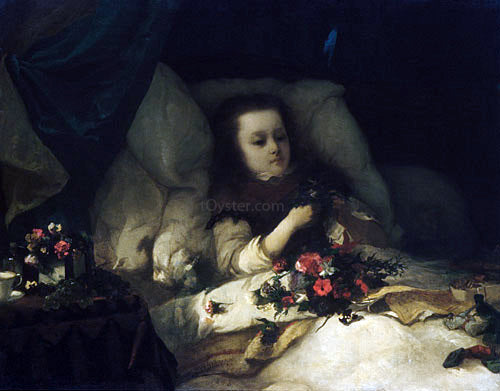 William W Dana Heart's Ease - Canvas Print